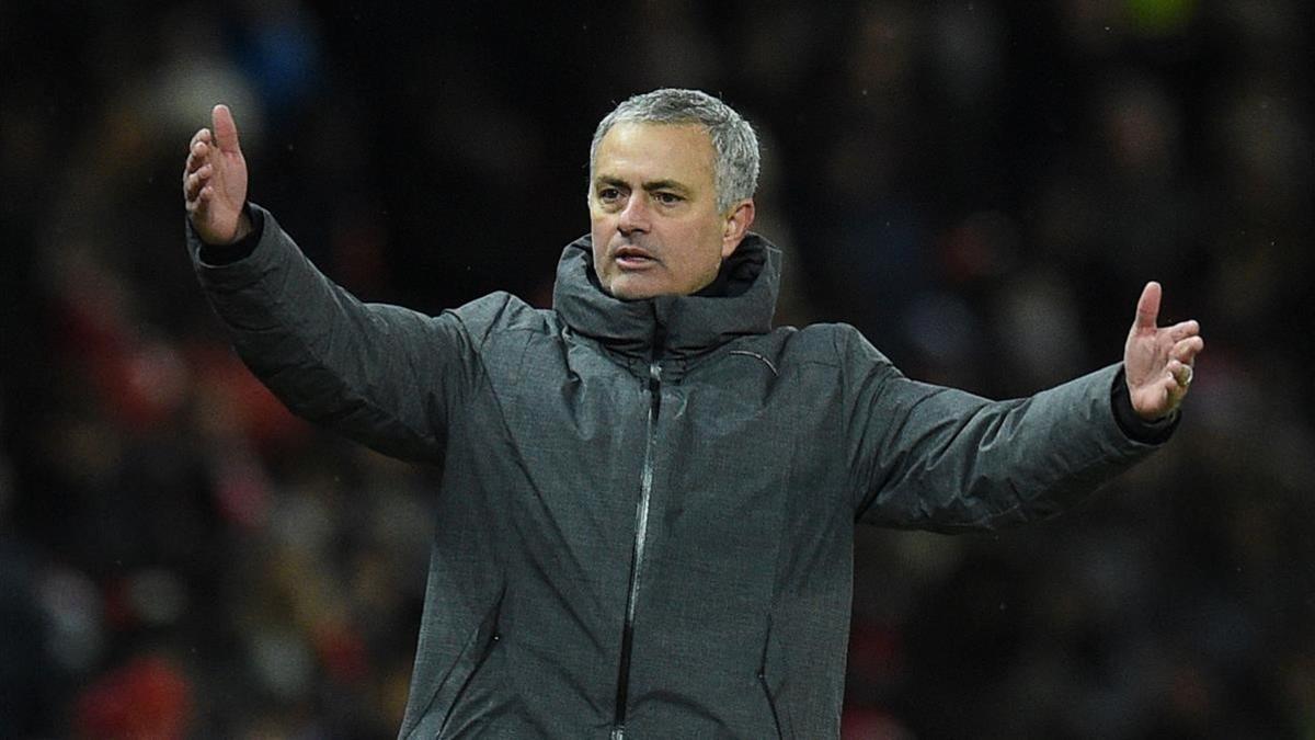 Jose Mourinho, técnico del Manchester United.