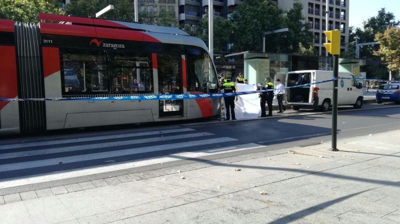 Fallece un hombre de 85 años atropellado por el tranvía