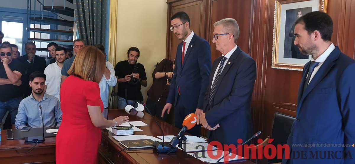 Pleno de investidura en el Ayuntamiento de Cehegín