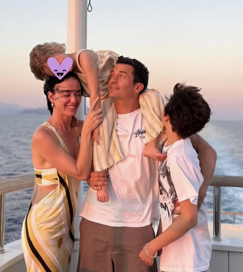 Orlando Bloom comparte una imagen familiar junto a Katy Perry, días después de la ruptura