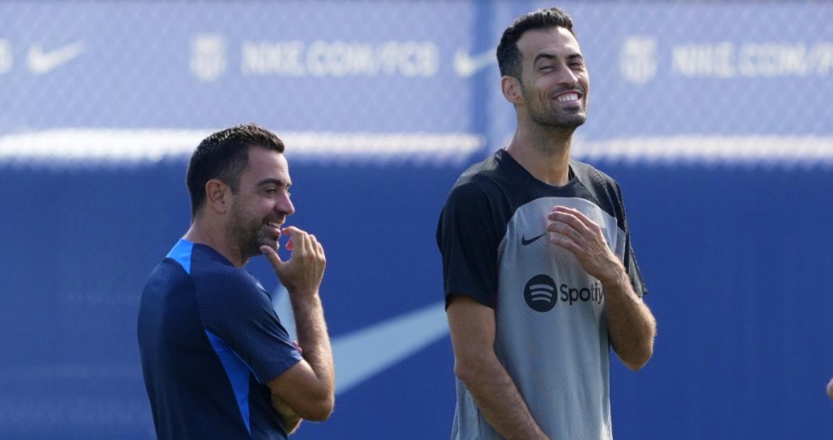 Xavi cuenta con Busquets