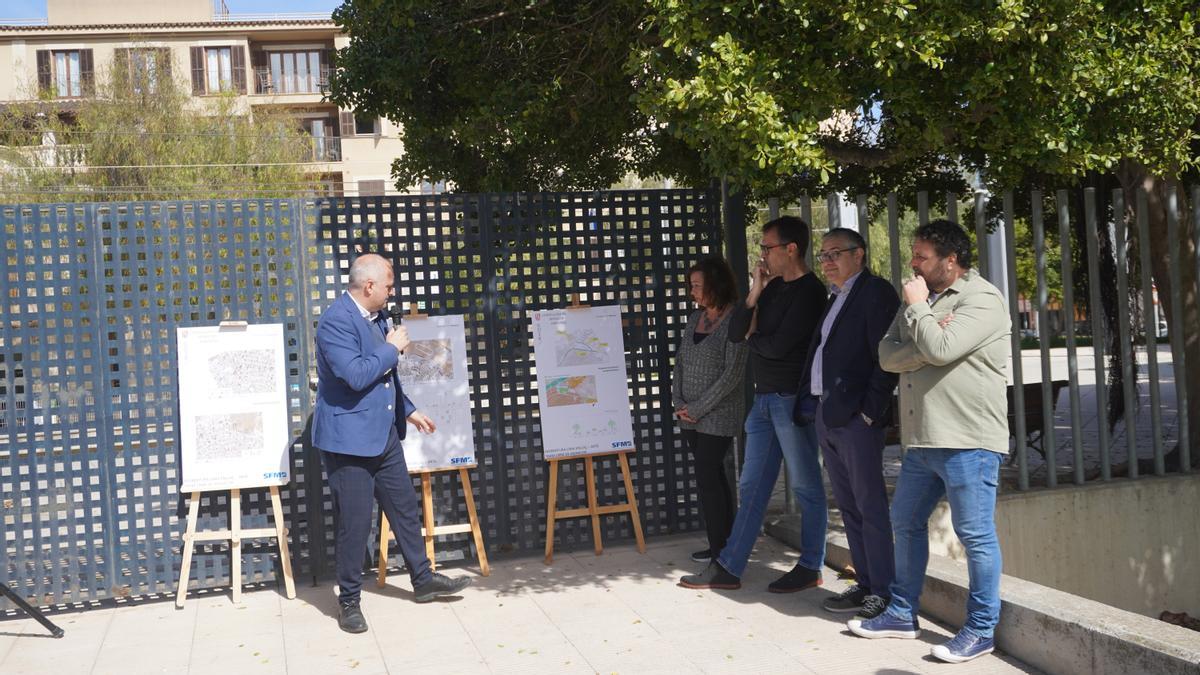 Una imagen de la presentación del proyecto, el viernes en Manacor.