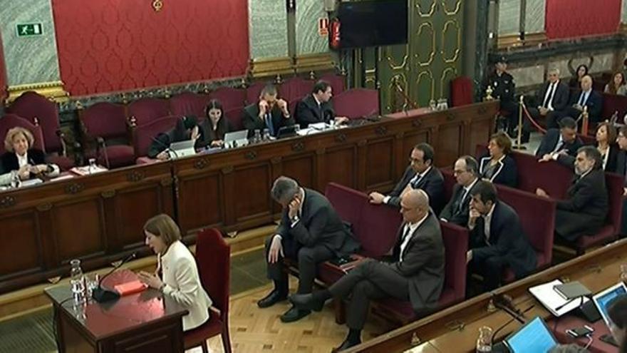 Forcadell: "Yo no participé ni dirigí ninguna estrategia" hacia la independencia