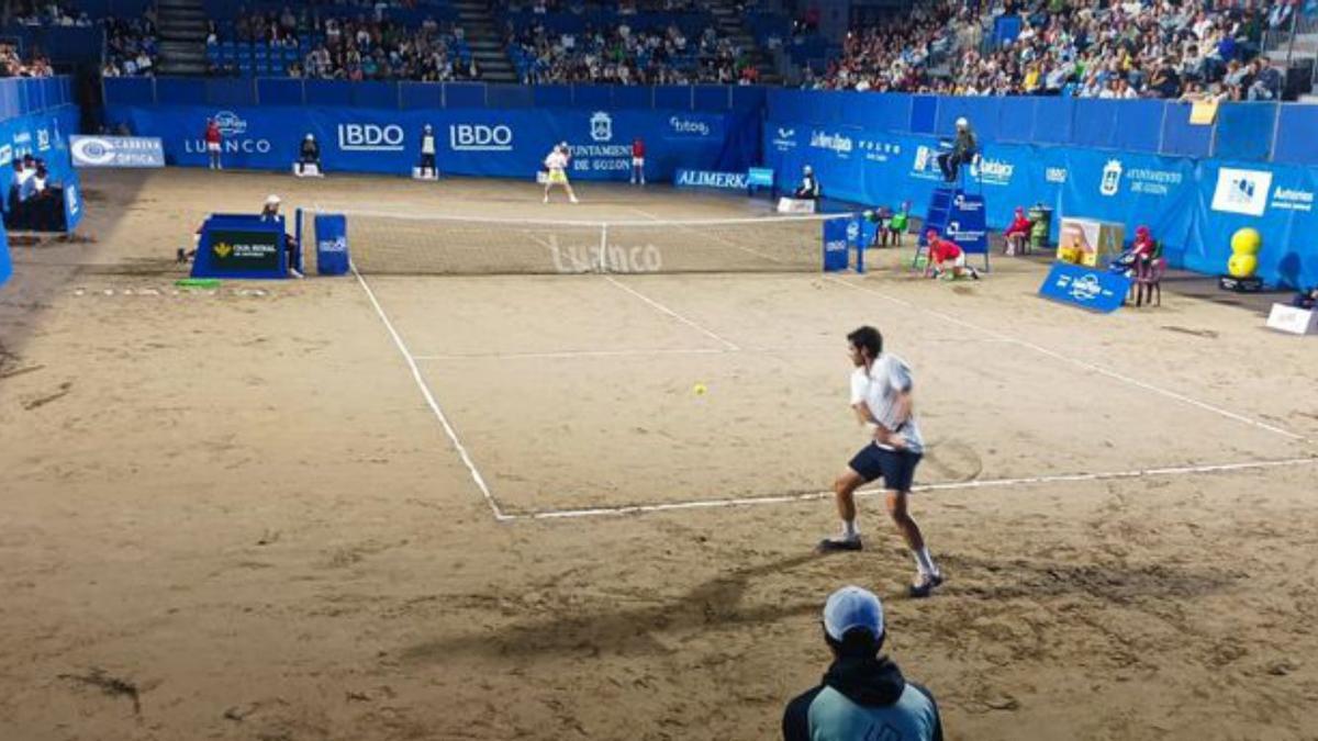 Un partido del torneo de tenis playa del año pasado. | DFF