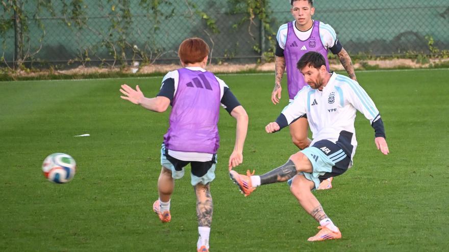 Messi marca y asiste en Algorfa