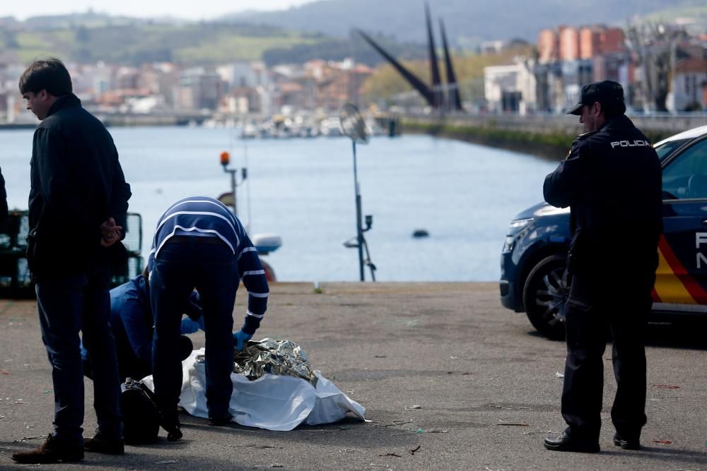 Fallece un hombre en la ría de Avilés