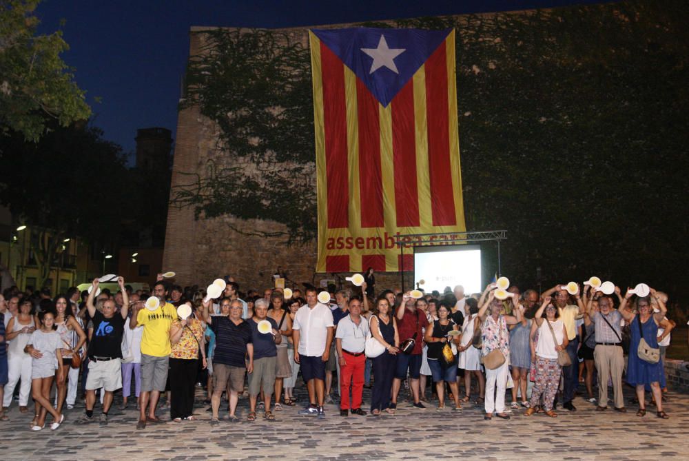 Assaig de la Diada a Girona