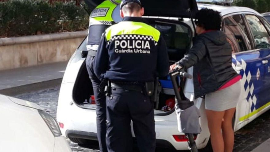 Setmana de controls policials a usuaris de bicicletes i de patinets
