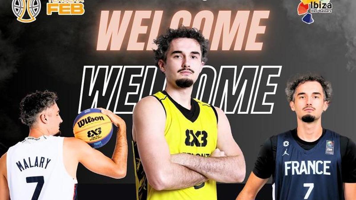 Anuncio del fichaje de Lucas Malary por el Bàsquet Sa Real