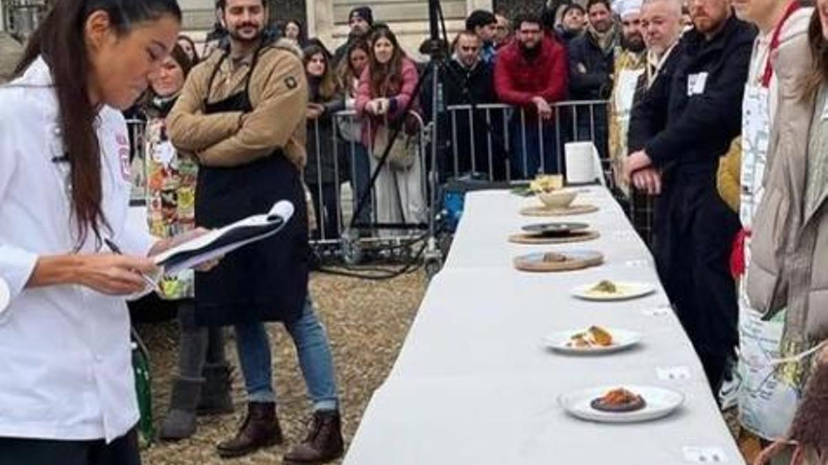 La ibicenca durante una prueba del casting del programa