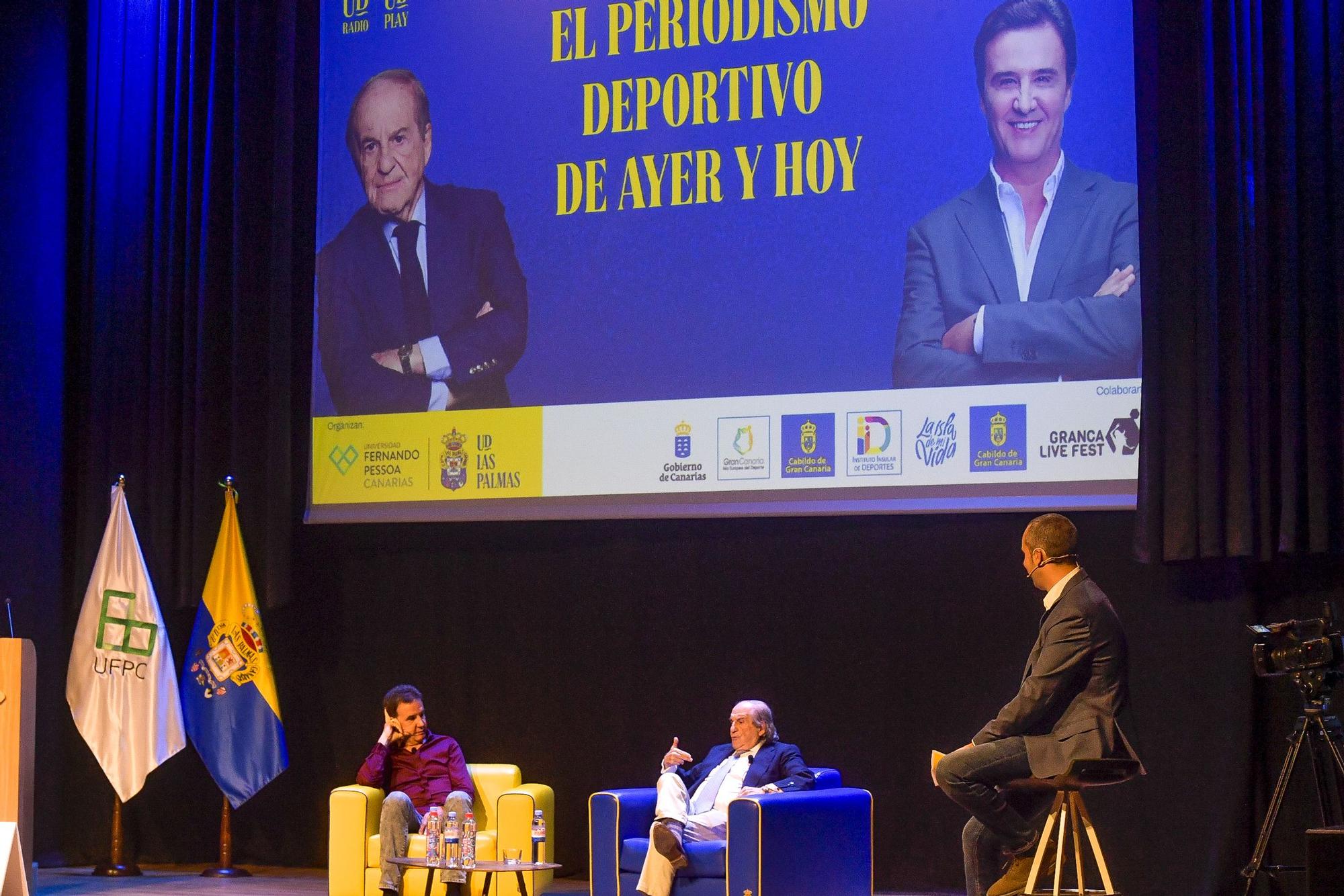 Coloquio 'El Periodismo Deportivo de ayer y hoy' con José Ramón de la Morena y José María García
