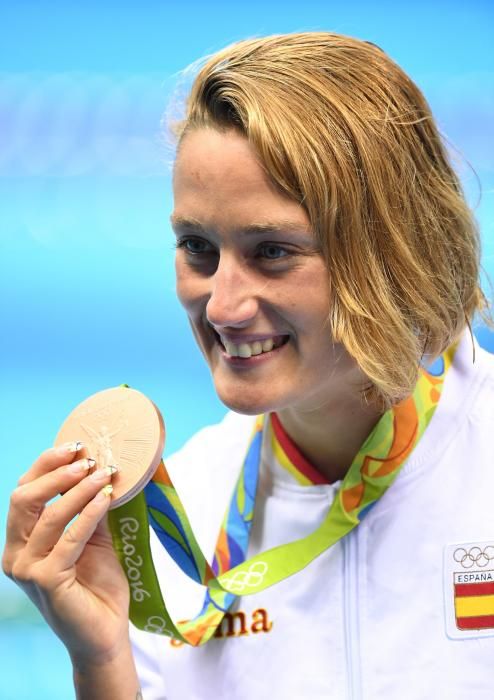 Mireia Belmonte, bronce en 400 metros estilos