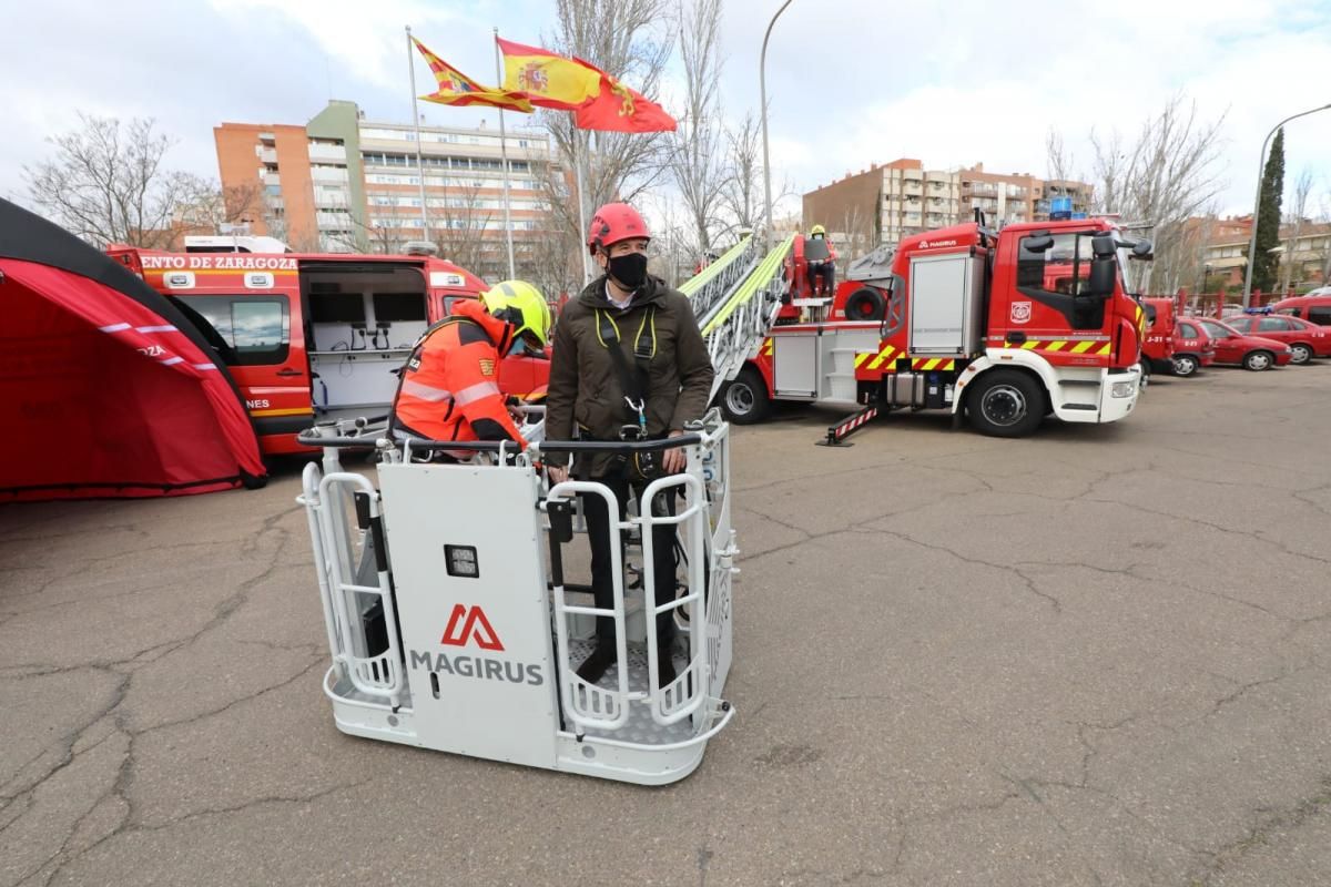 Los Bomberos de Zaragoza renuevan su flota con una inversión de 1,5 millones