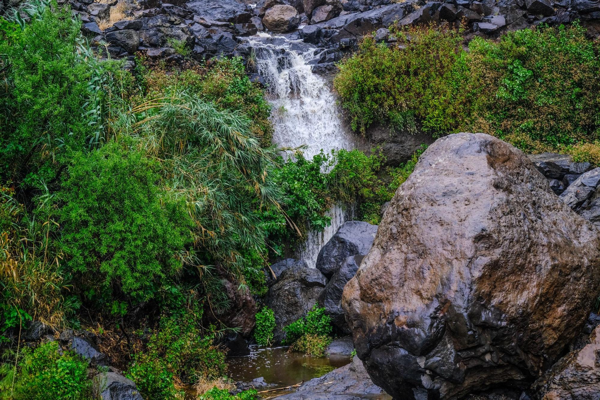 Las lluvias de la borrasca 'Óscar' en Santa Lucía y San Bartolomé de Tirajana