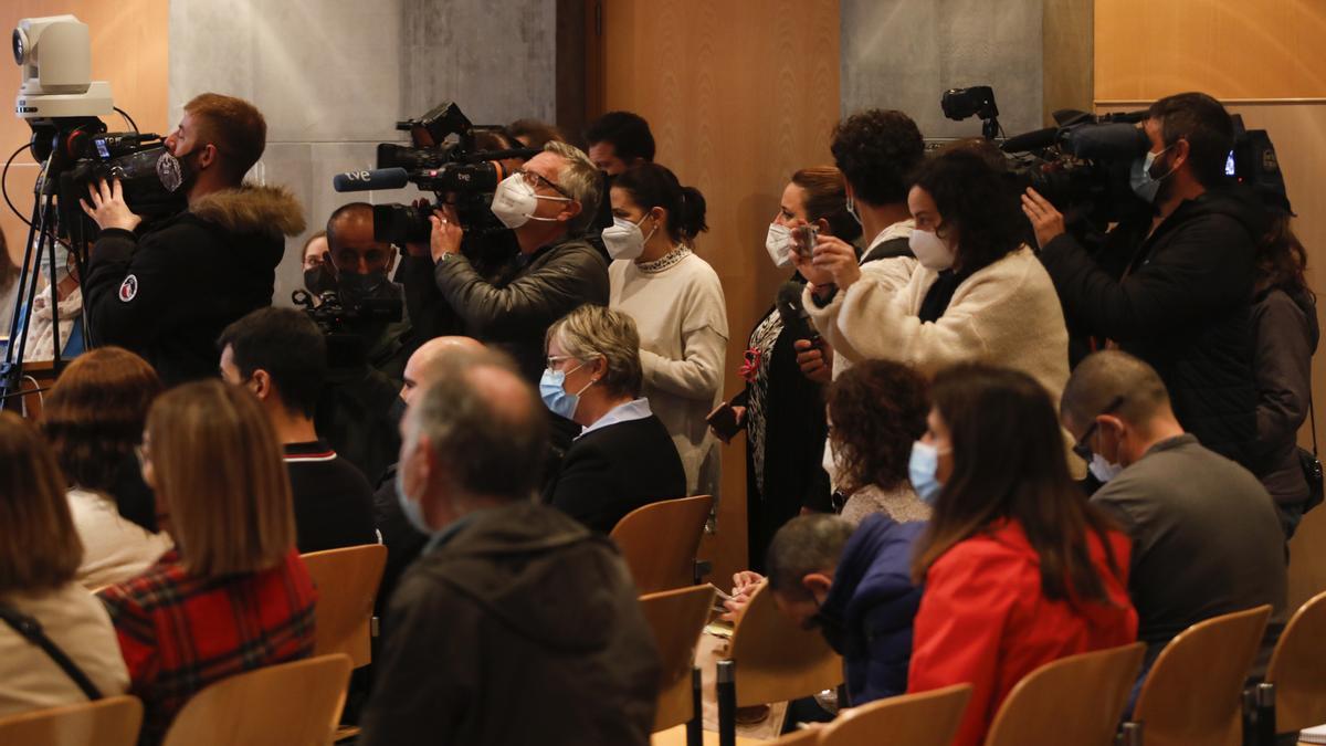 Primera sesión del juicio por el asesinato de Javier Ardines, el concejal de Llanes