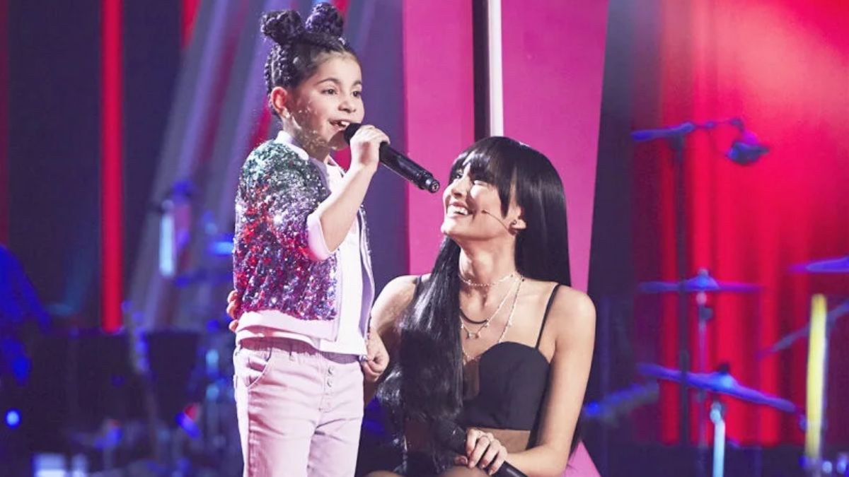 Macarena y Aitana en 'La voz kids'