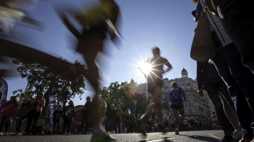 Nublado pero no lloverá durante el Maratón de Valencia