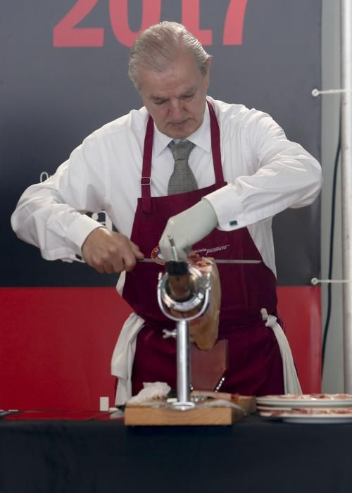 Concurso Nacional de Cortadores de Jamón en Salenor.