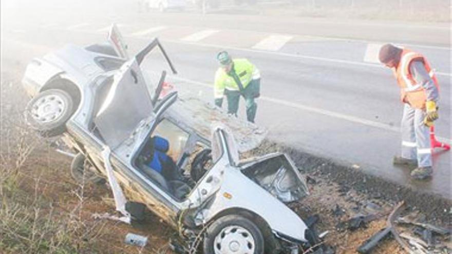 Dos muertos y tres heridos en accidente cuando se dirigían a recoger aceitunas