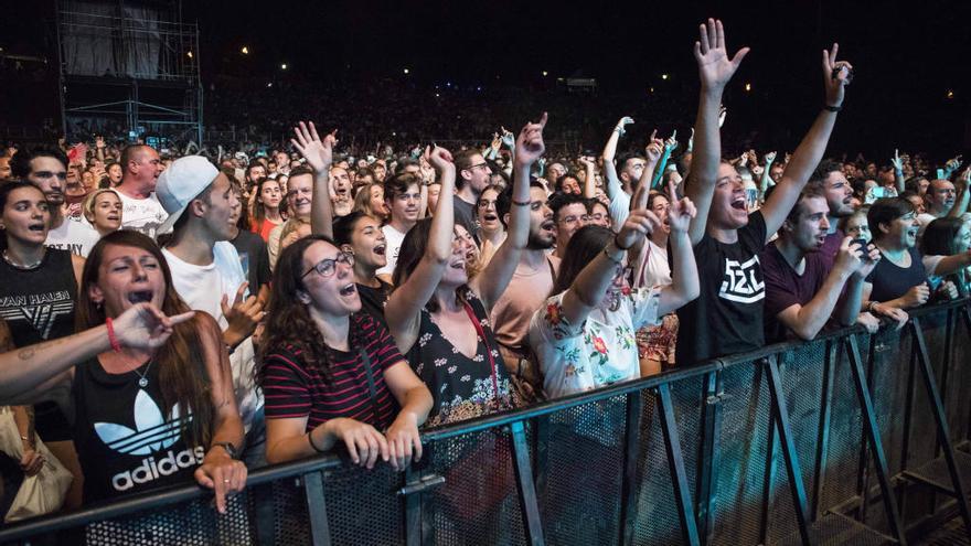 Público en un concierto de Castrelos del año pasado // Cristina Graña