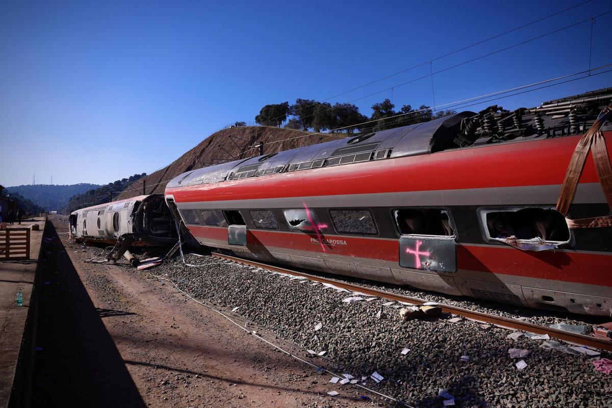 Accidente tren en Adamuz, trenes Iryo y Alvia.