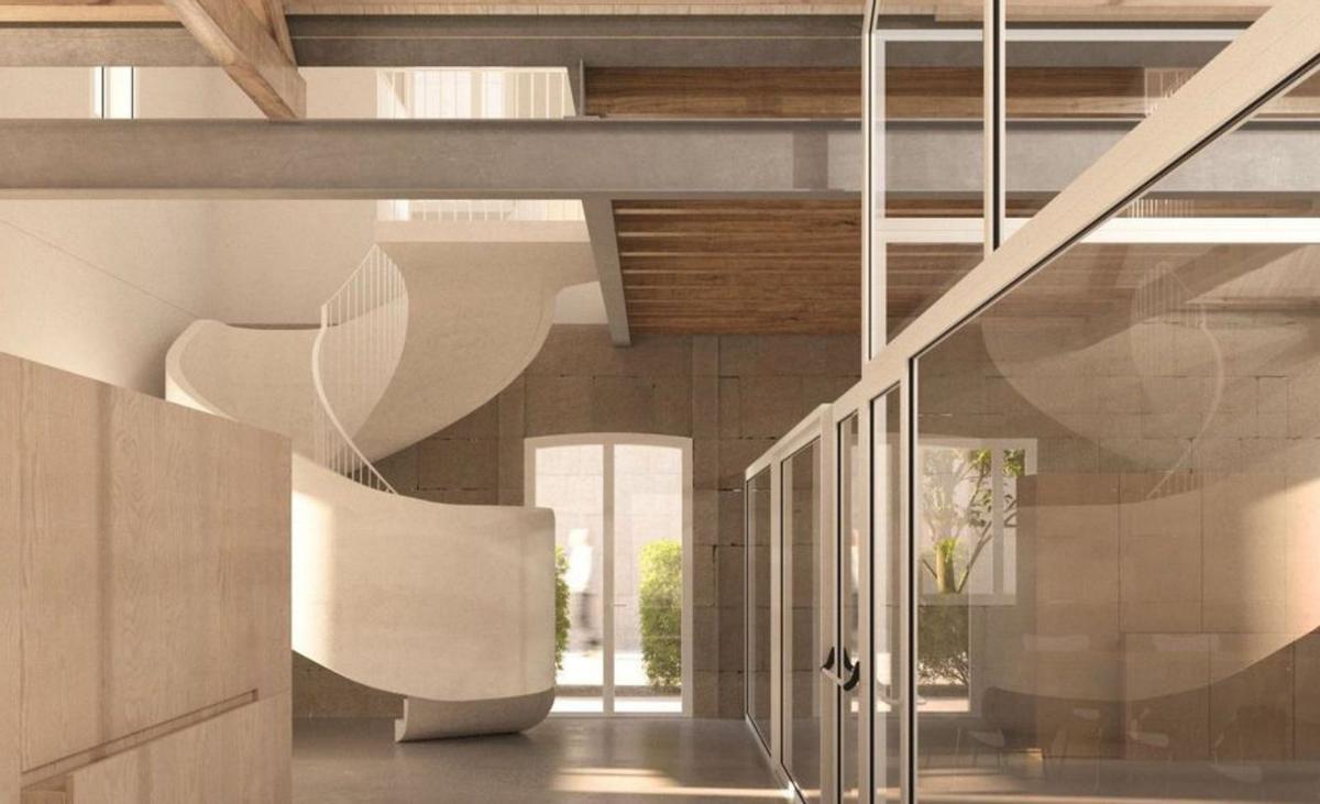 Vista en la que se perciben los torreones desaparecidos. | G.N.