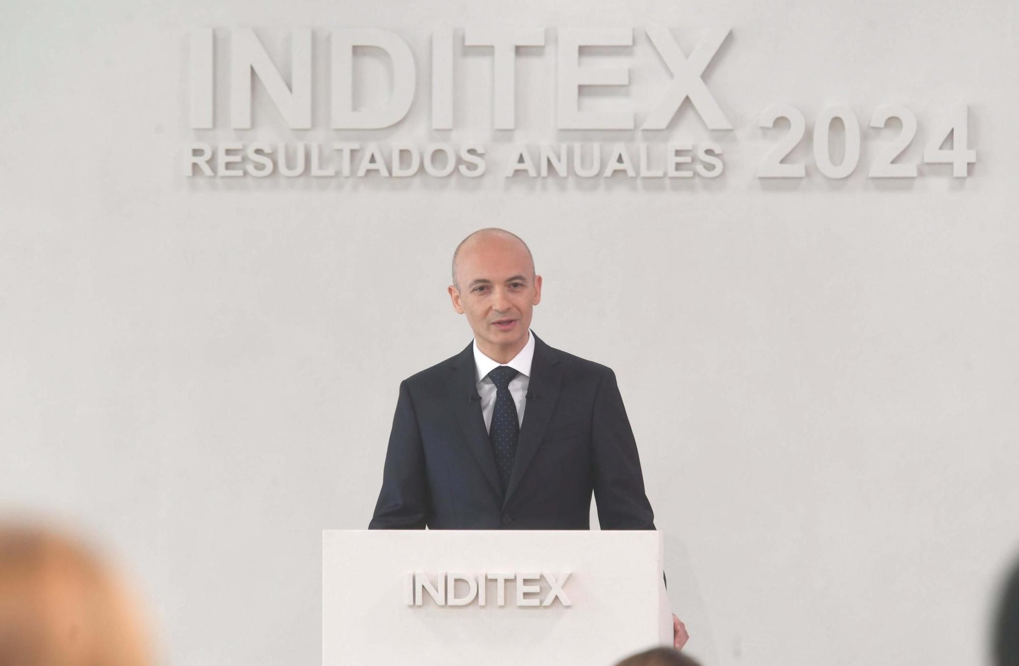 Resultados Inditex: Óscar García Maceiras presenta los resultados de Inditex de 2024