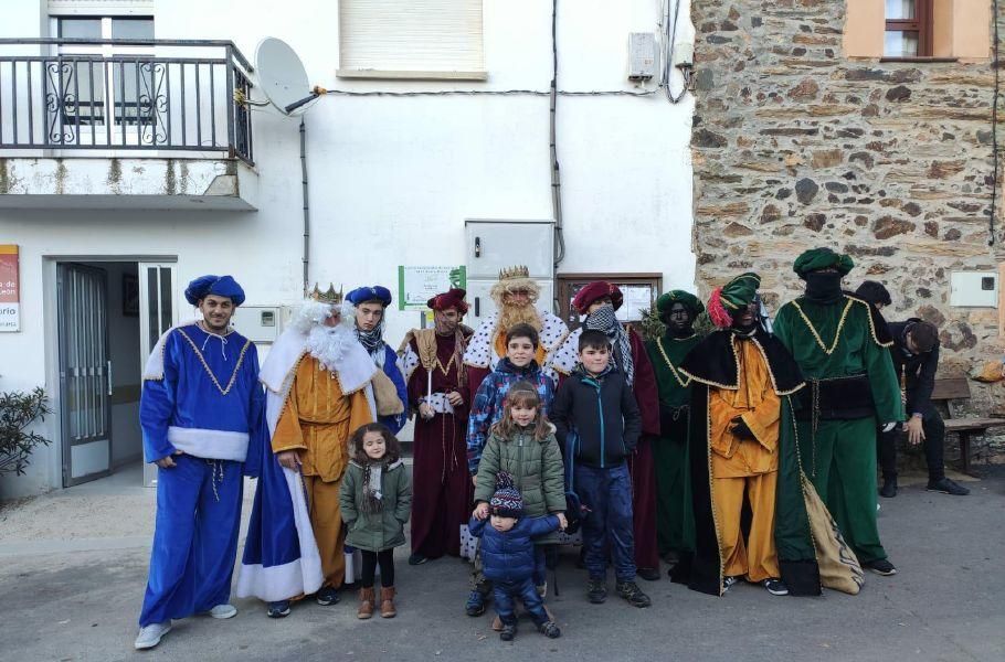 La llegada de los Reyes Magos a los pueblos