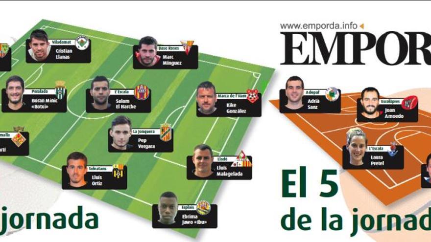 L&#039;equip ideal de la jornada