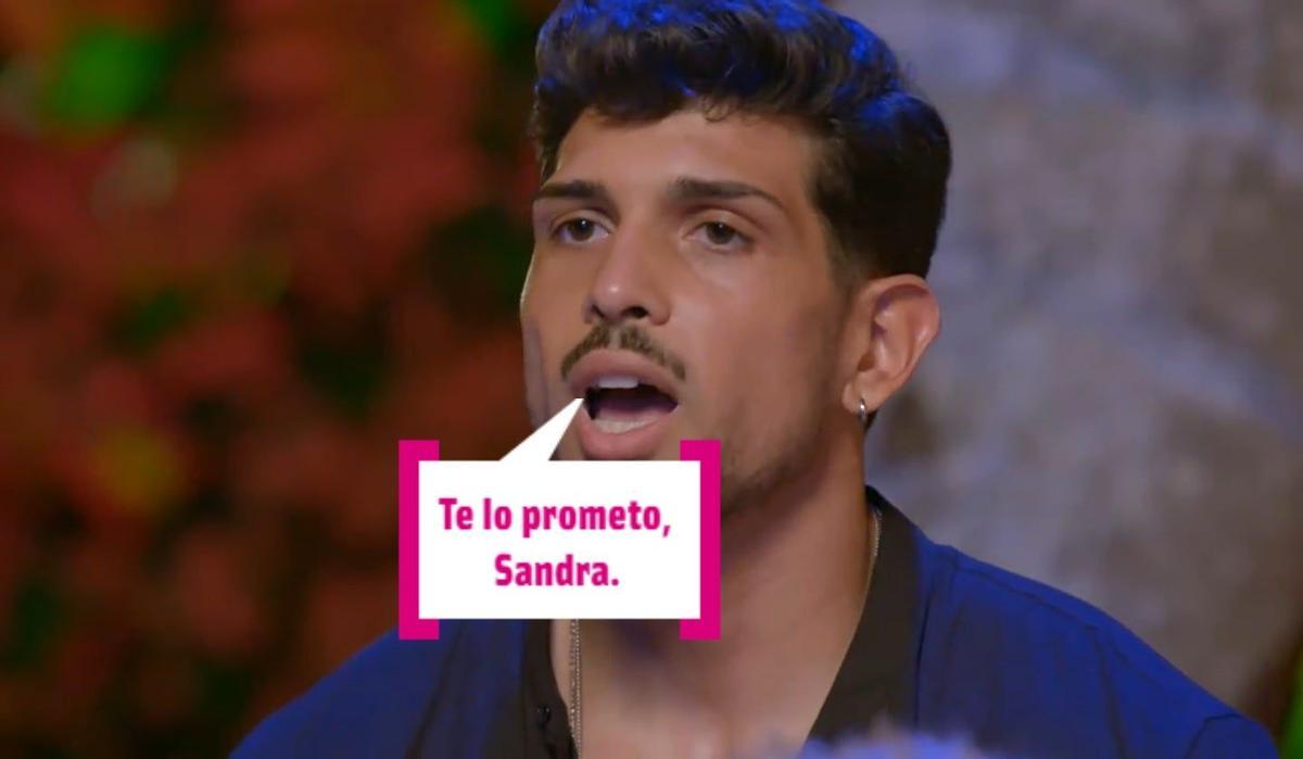 Darío confiesa el secreto más fuerte de Sandra