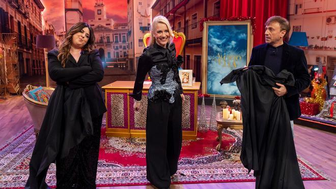 Lalachus, Henar Álvarez y José Mota, en Al cielo con ella