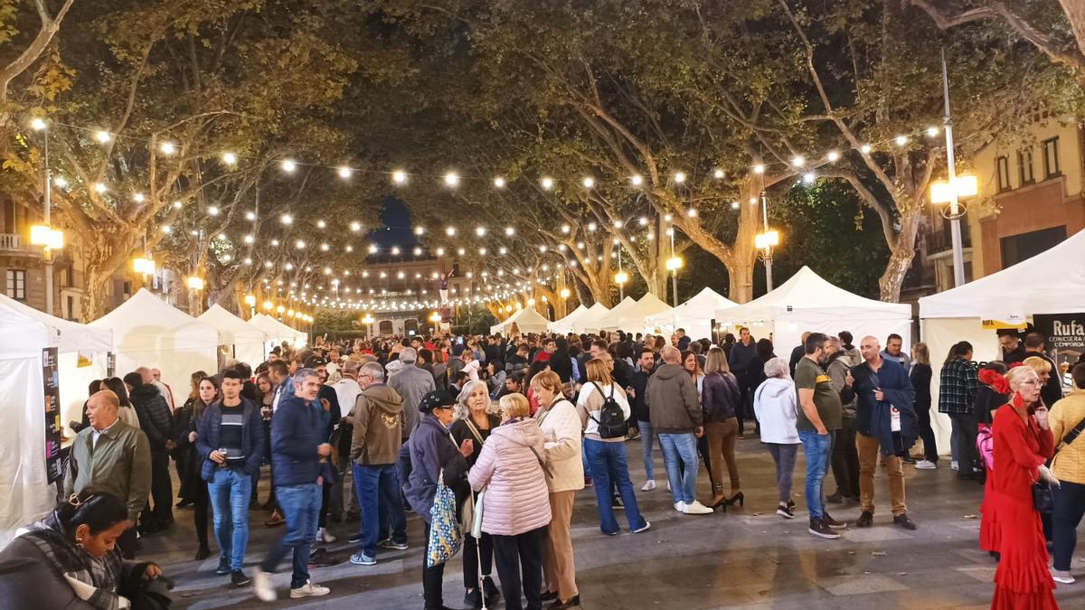 Les parades de la Rambla, dissabte al vespre