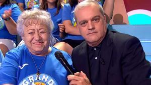 Ramón García junto a su fan en El Grand Prix