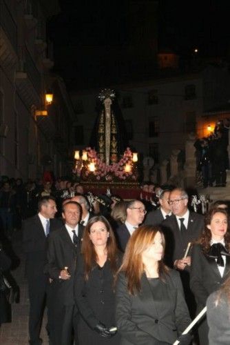 Procesión de La Soledad en Lorca