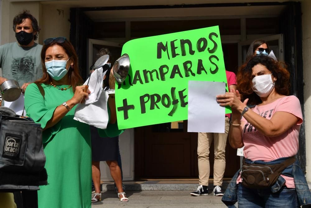 Manifestación en el Salvador de Madariaga