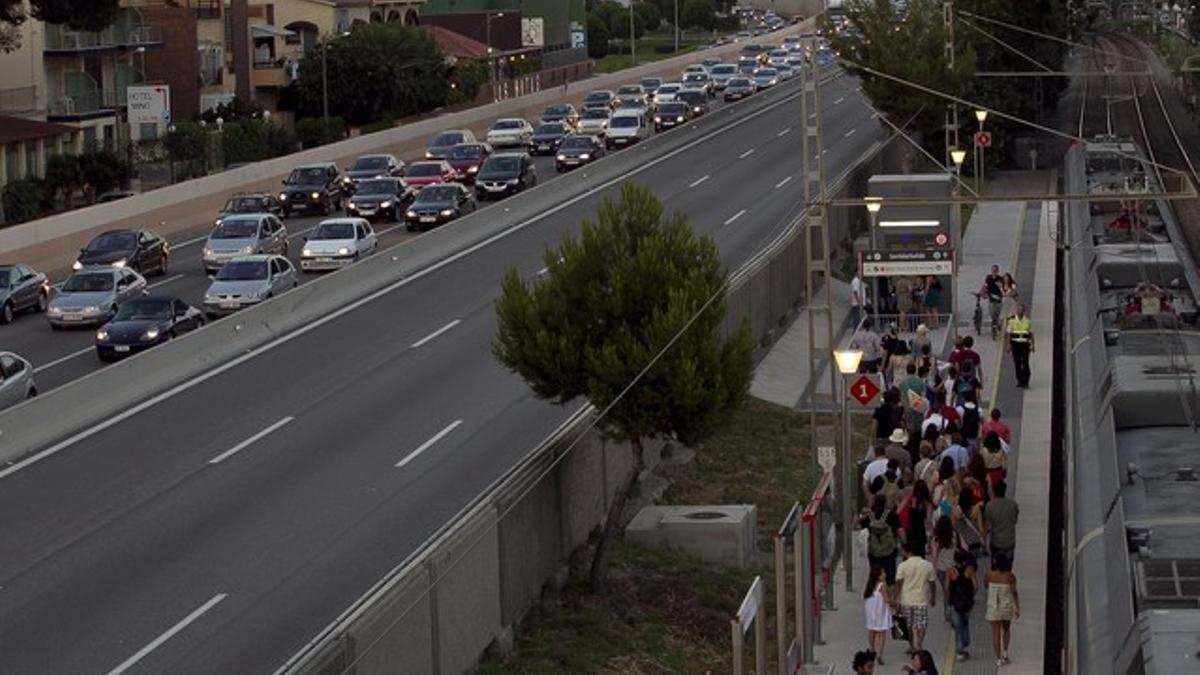 Tren de Castelldefels