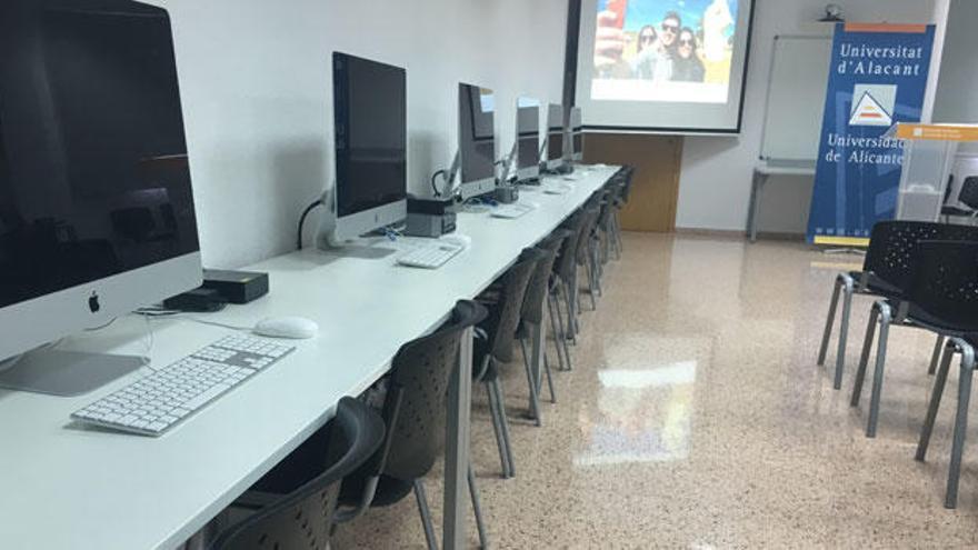 Imagen del nuevo aula