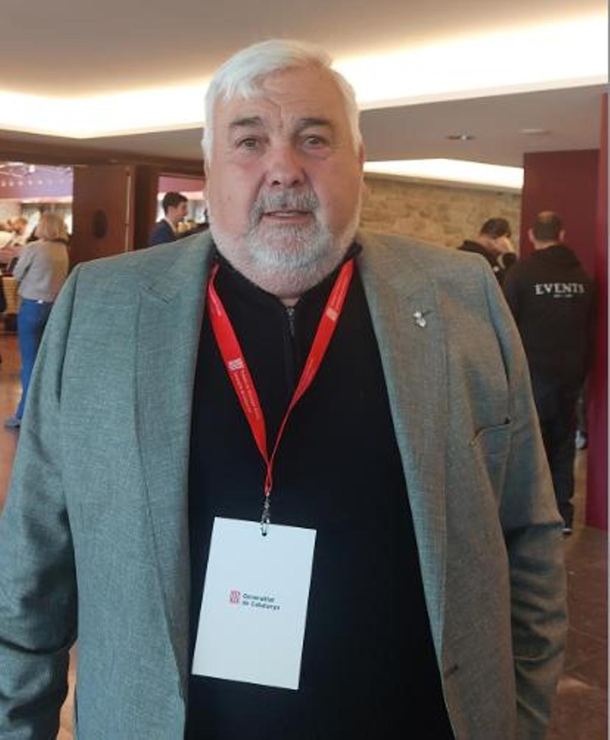 L’alcalde de Sant Feliu Sasserra, Joan Ramon Domènech