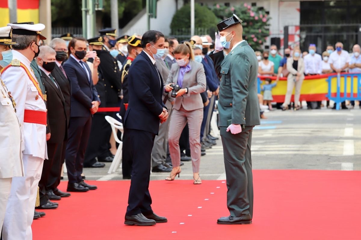 La Guardia Civil honra a su patrona en Murcia