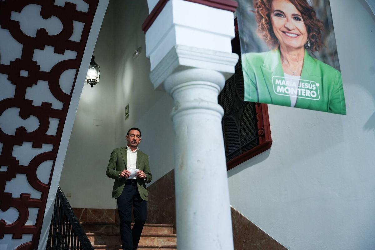 El secretario de Comunicación y director de campaña del PSOE-A, Fernando López Gil