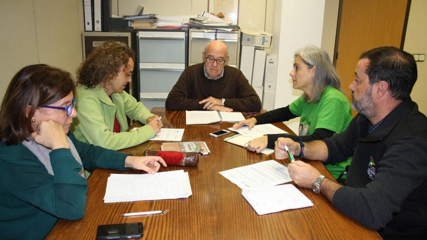 Reunión de la FAMPA con la dirección territorial de Educación