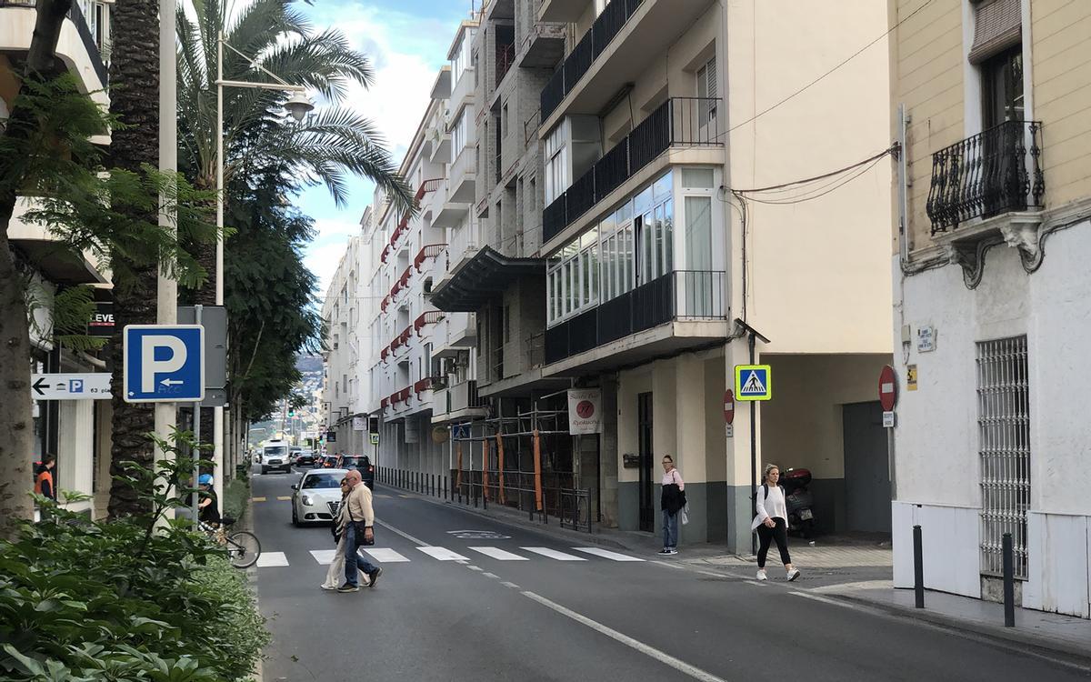 Edificios de la calle Conde de Altea.