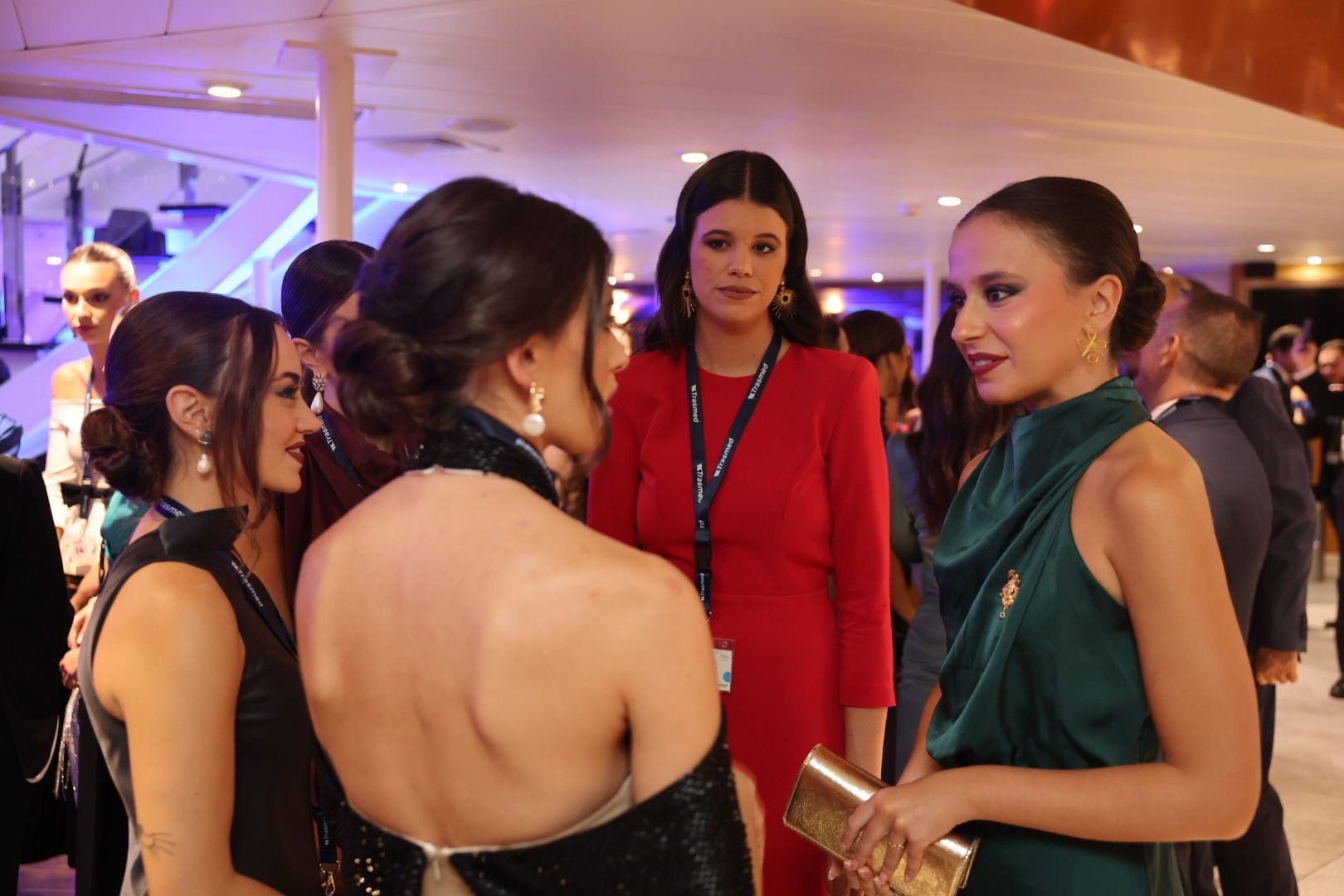 Las imágenes de la cena de gala en el Barco Fallero