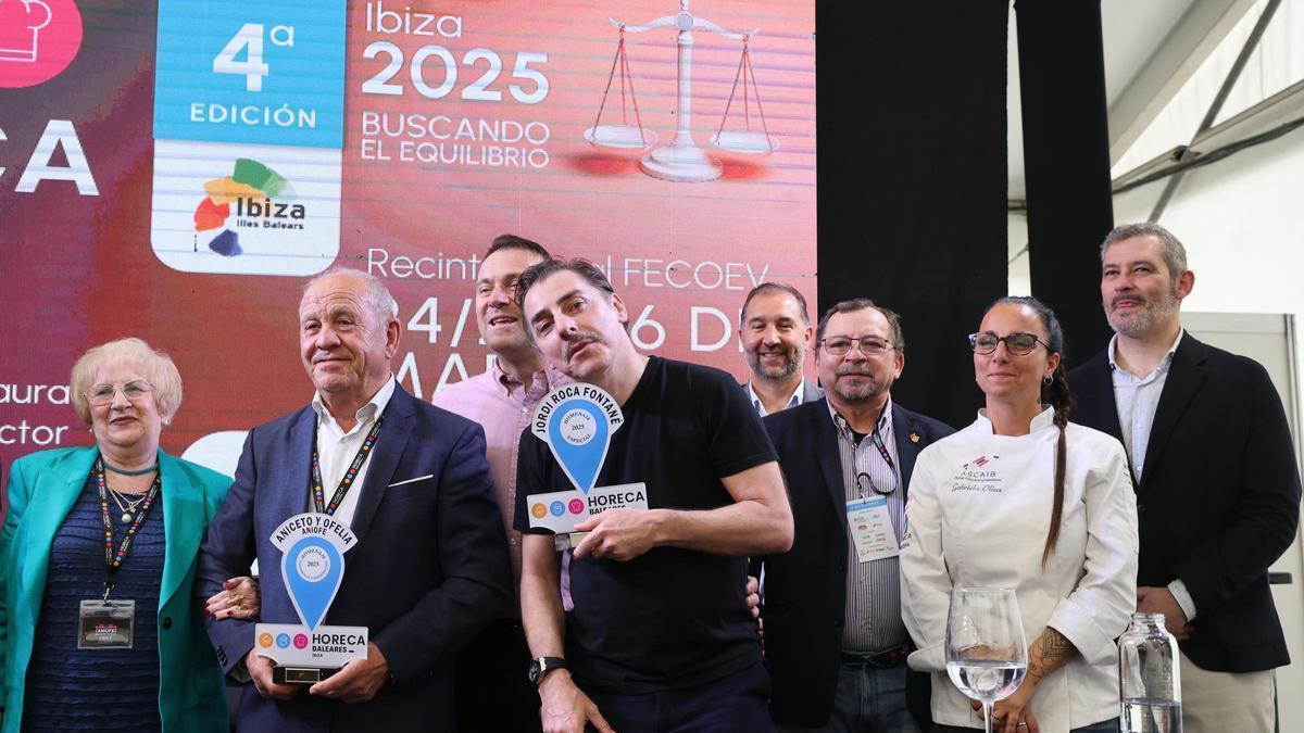 Horeca Baleares homenajea en Ibiza a Jordi Roca