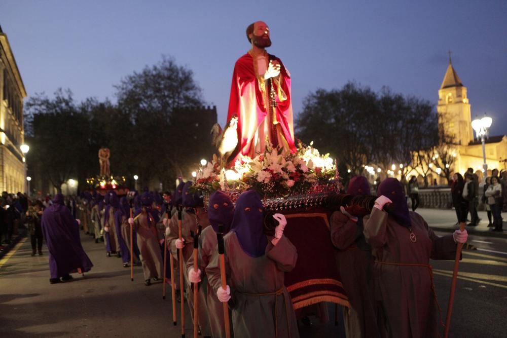 Procesión de las lágrimas de San Lorenzo en Gijón