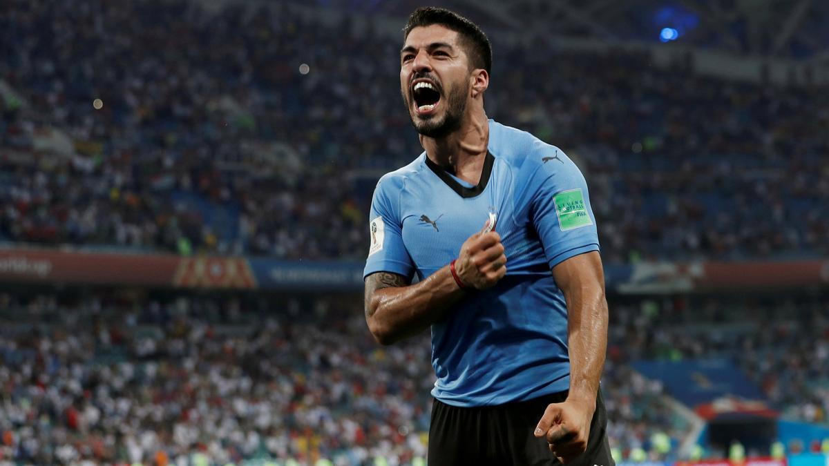 El urguayo Luis Suárez, del Atlético de Madrid, no podrá acudir con su selección.