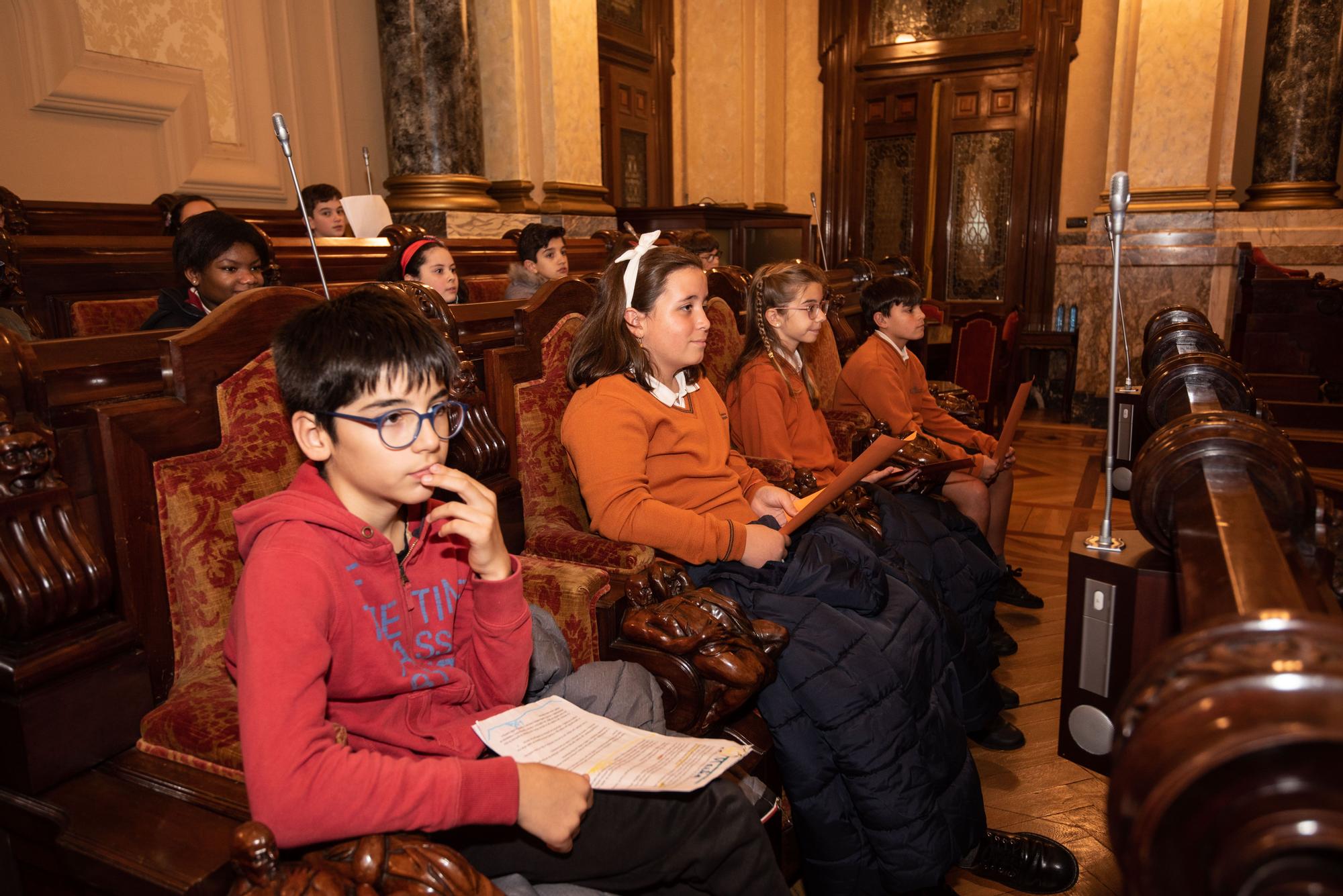 Pleno infantil en María Pita