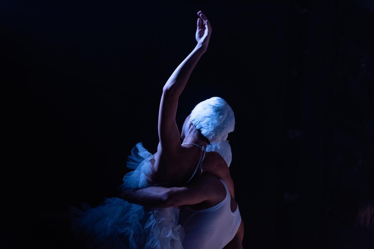 El coreógrafo Víctor Jiménez pretende que los bailarines plasmen en movimiento el majestuoso, puro y bello silencio del cisne
