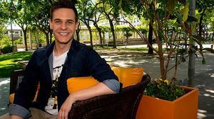 Entrevista amb el presentador de televisió Christian Gálvez amb motiu de la presentació del seu tercer llibre, ’Tienes talento’.