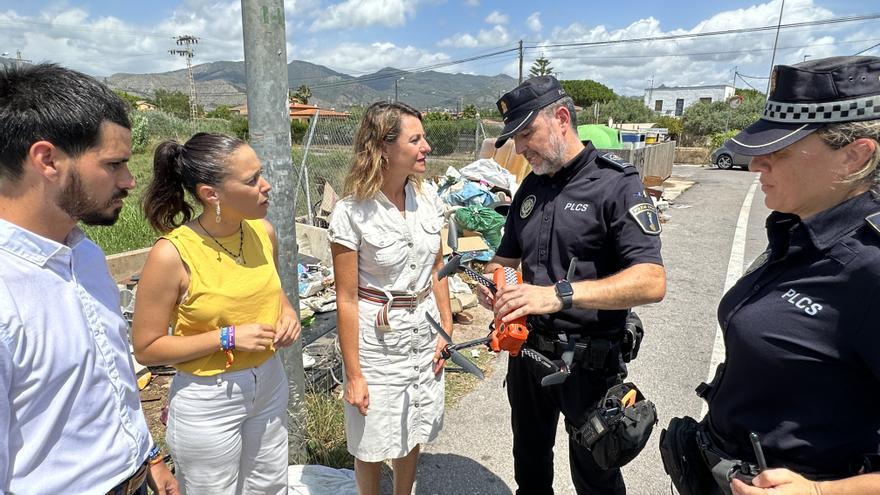 Las armas que usa Castelló contra los vertidos incontrolados de basuras